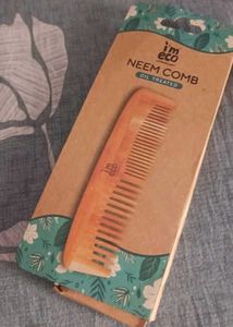 Kacchi Neem Wooden Comb