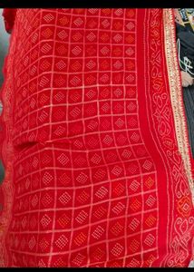 Red &amp; Gold Sari