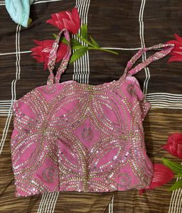 Pink And Gold Sequin Coord