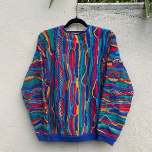 Vintage 90s COOGI Australia 3D Knit Wool Cardigan