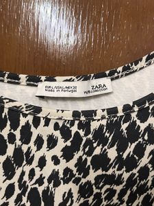 ZARA Animal Print Camisole Top