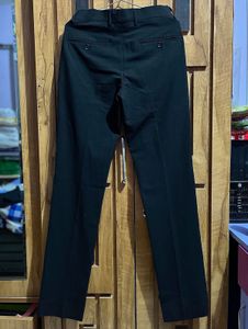 Black Formal Straight Leg Pants