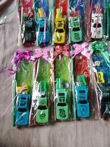 Brand New 12 Stationery Sets With Toy Car