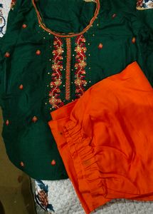 Totally New Suit With Pant And Dupatta