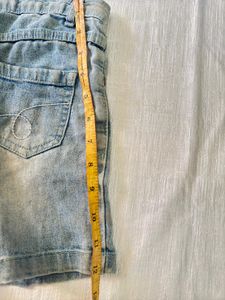 Sky Blue Denim Shorts 💙