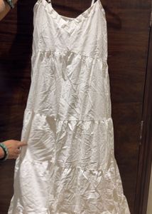 Pinteresty White Long Dress