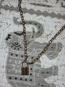 Lock Pendant Necklace