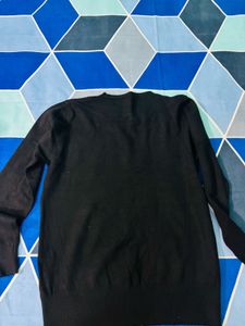 Embellished Black Sweater