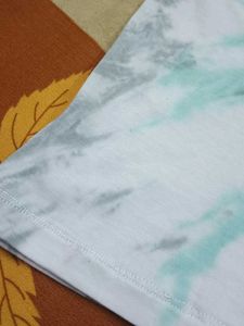 A Tie-Dye White Top
