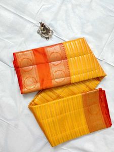 New Zari Organza Saree 2