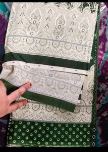 2 Dress Maroon And Green 💚 ♥️