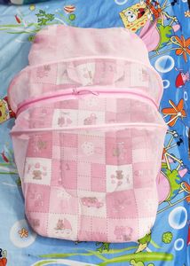 Baby Mattress with Mosquito Net Foldable