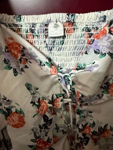 floral crop top