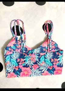 Floral Printed Bralette Top For Women