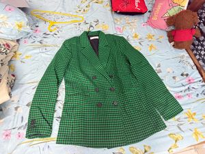 Mango Handshooth Double Beast Blazer Size M
