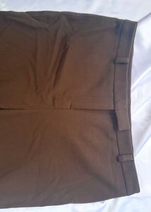 Brown Wide Leg Pants - 22