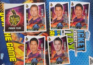 Topps Cricket Attax 2014 Kkr Cards