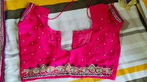 Heavy Sari With Blouse