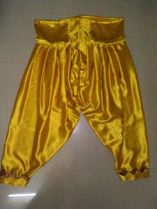 Satin Salwar Yellow 🟡