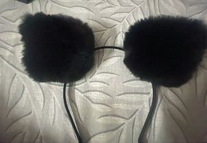 Fuzzy Bear Ear Headband