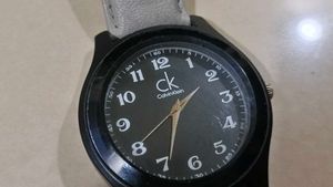 CALVIN KLEIN GREY WATCH