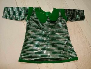 Cute Green Salwar Kameez