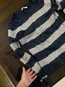 Striped Knit Sweater