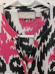 Utsa Ikkat Print Kurti