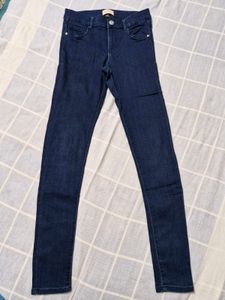 Dark Wash Denim Skinny Jeans 12y
