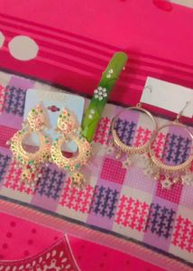 Earring & Hair Clip Bundle