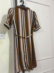 Peach Color Shirt dress