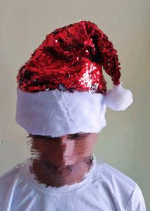 Christmas Sequence Cap