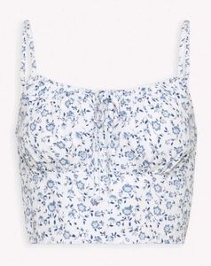 PINTERESTY FLORAL CROP TOP