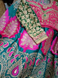 New Unused Designer 3 Piece Lahanga Choli