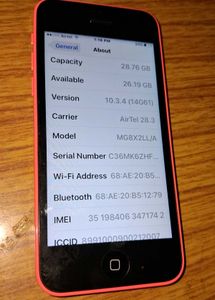 Iphone 5c..