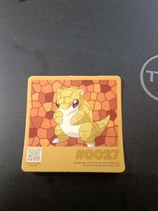 Vintage Sandslash Pokemon Tazo
