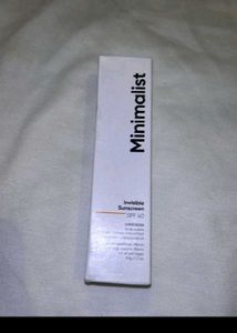 Minimalist Brand New Seal Sunscreen No Coin Spf 40