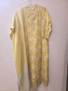 Muslin Kurta With Dupatta