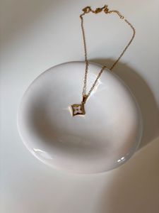 LV Patterned Necklace Anti-tarnish