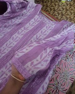 Elegant Lavender Kurta