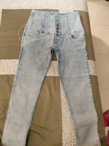 high waisted Denim jeans