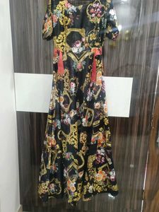 Printed Gown