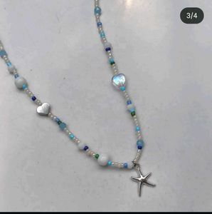 Beaded Starfish Necklace