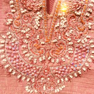 Embroidered Sleeveless Top