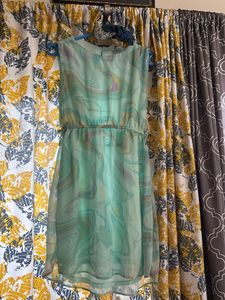 Swirl Print Dress