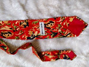 🎊Buy 1, Get 1 Free🎁Red Floral Print Tie
