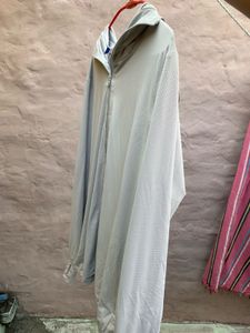 Light Grey branded Hoodie With Cap