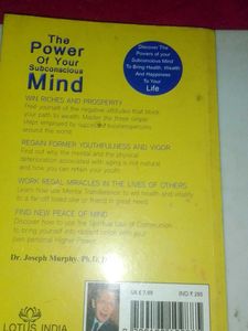 THE POWER OF YOUR SUBCONSCIOUS MIND
