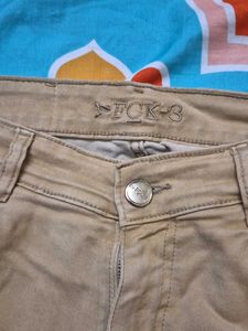 FCK-3 Khaki Jean For Women