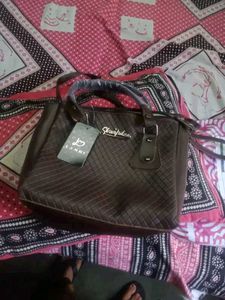 Attractive Women DARK Brown Handbag